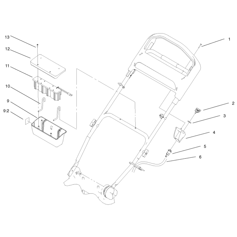 Electric Start Components Assembly