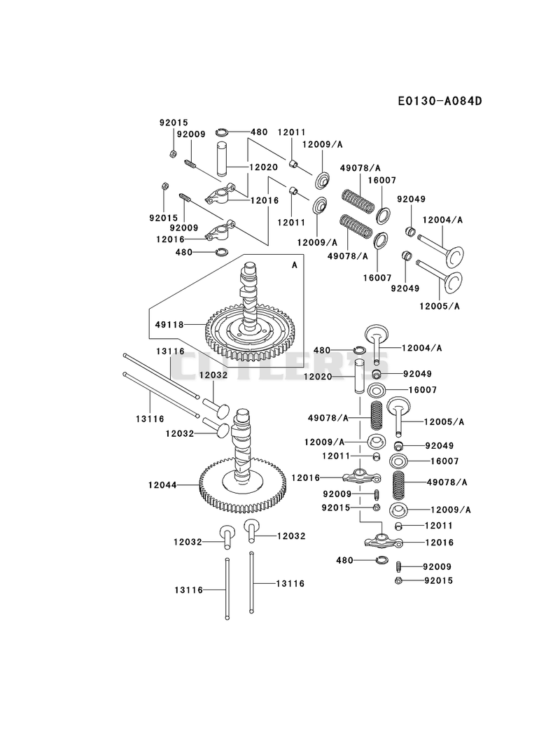 VALVE/CAMSHAFT