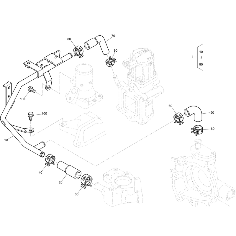 Water Pipe Assembly