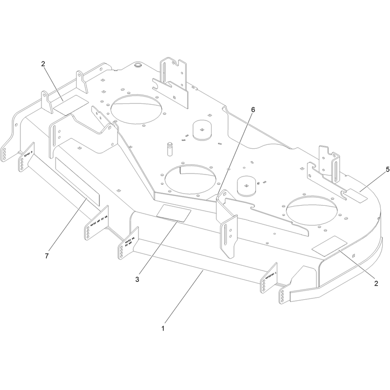 Deck Decal Assembly No 144-6587