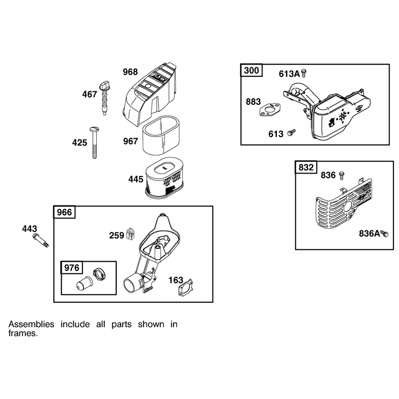 Engine Briggs and Stratton Model 122602-0150-E1