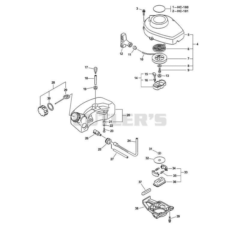 Starter, fuel System, Clutch