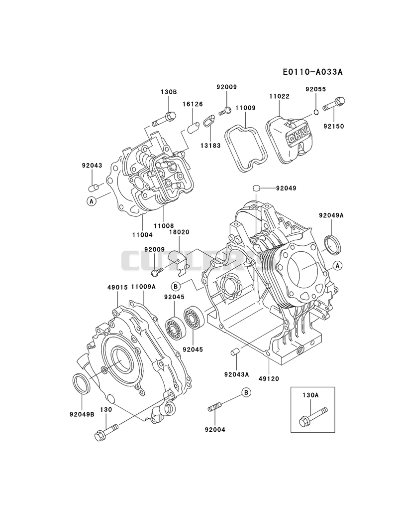CYLINDER/CRANKCASE