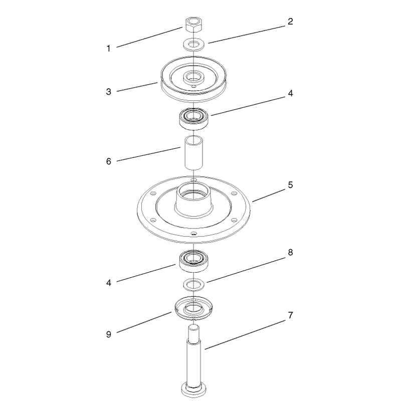 Spindle Housing Assembly No 104-6317