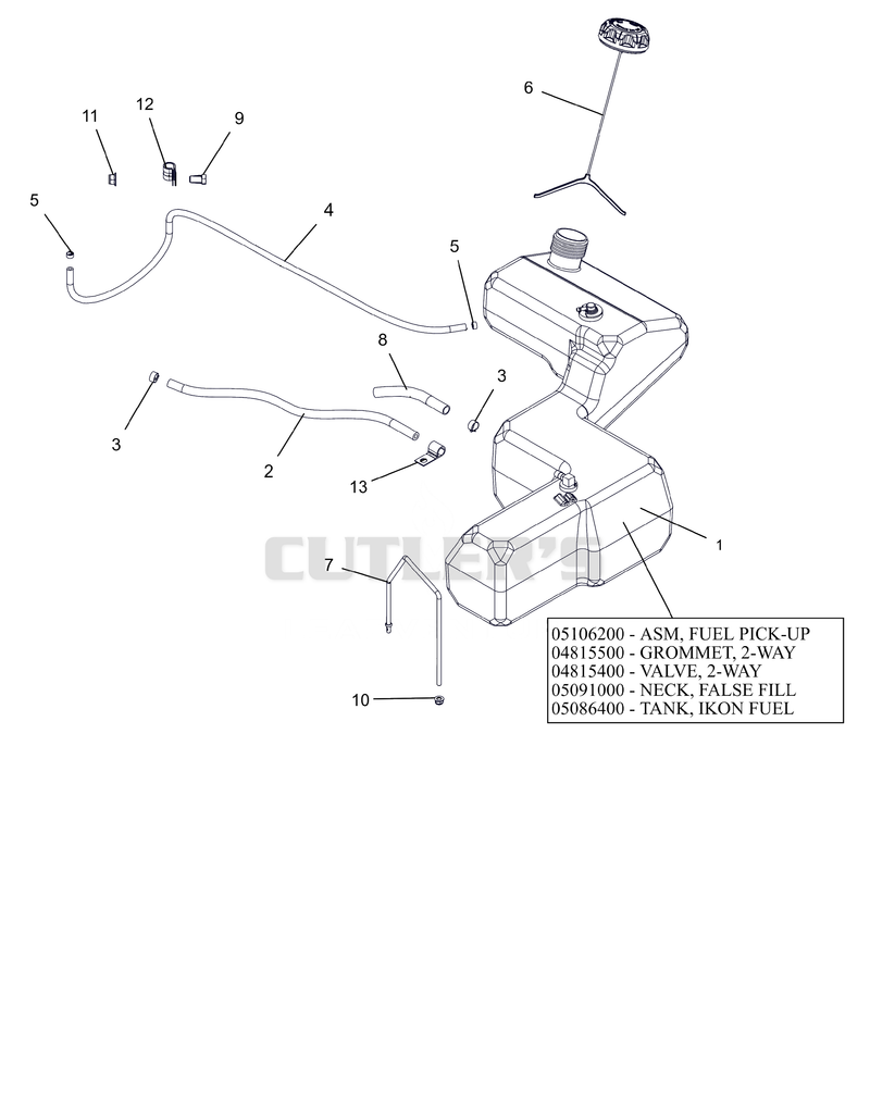 Fuel System - Non-CARB
