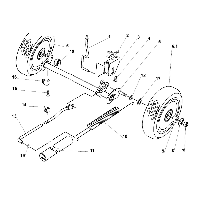 Rear Axle Assembly
