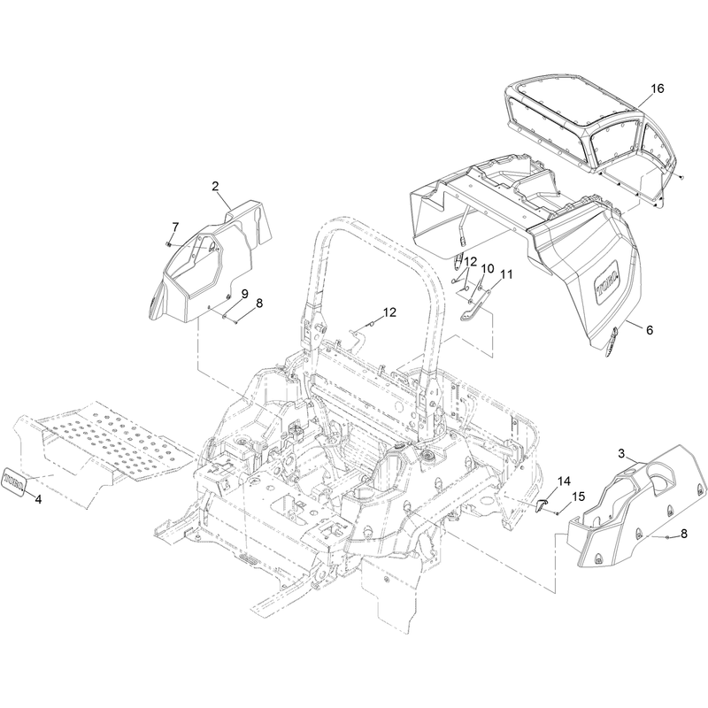 Hood and Covers Assembly