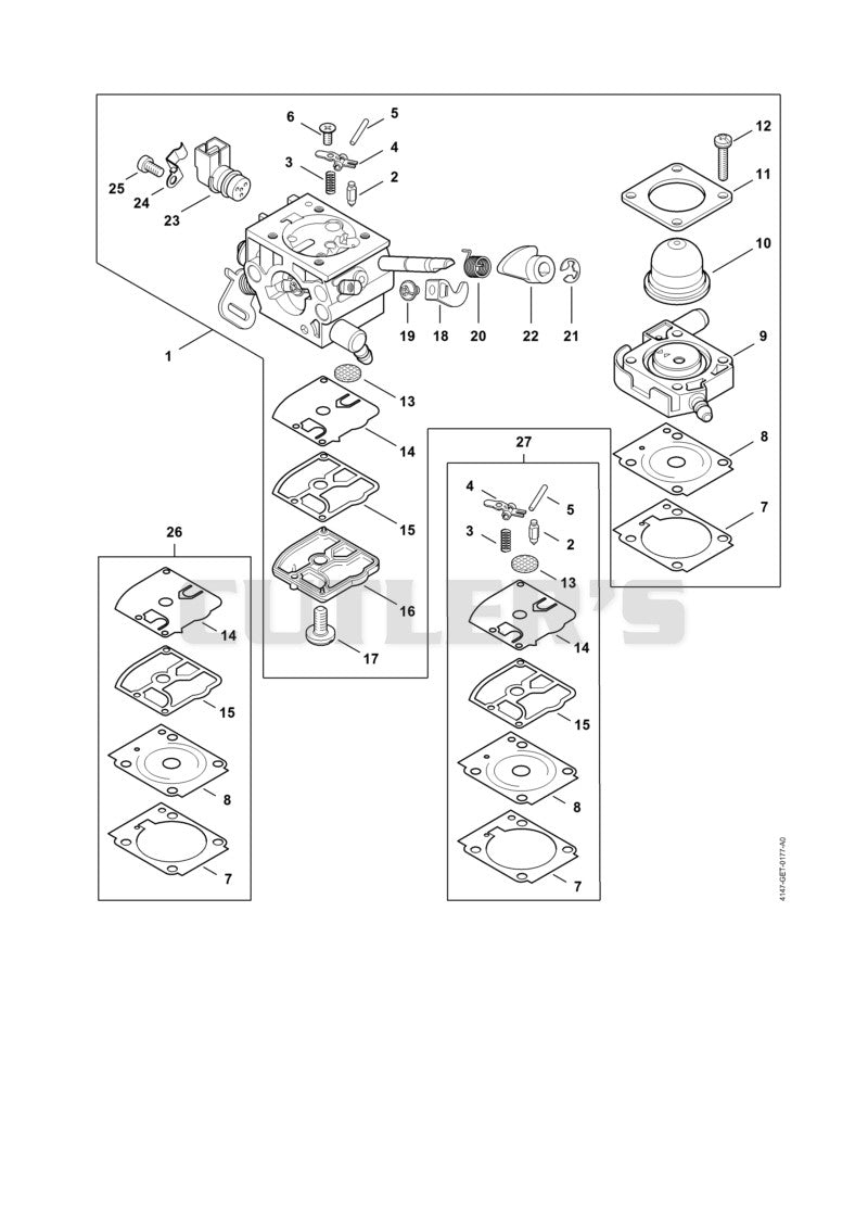 Carburetor 4147/55