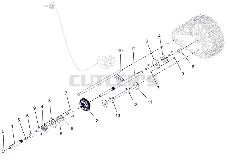 Track Axles