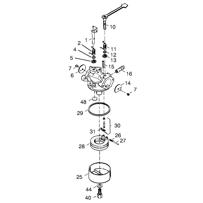 Carburetor No. 632641