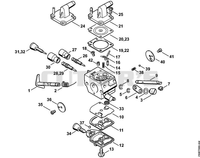 Carburetor C1Q-S161, -S162, -S163, -S164, -S82, -S83, -S138, -S139