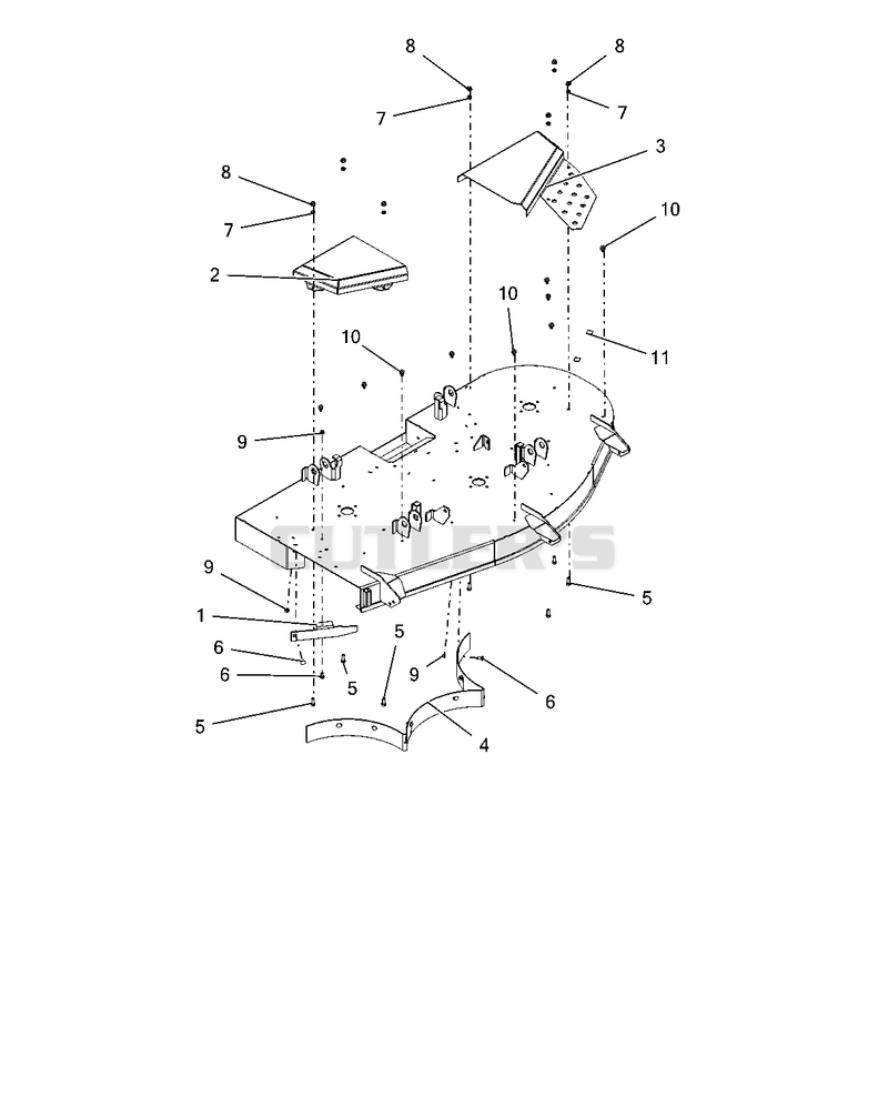 Belt Covers And Baffles - 60"