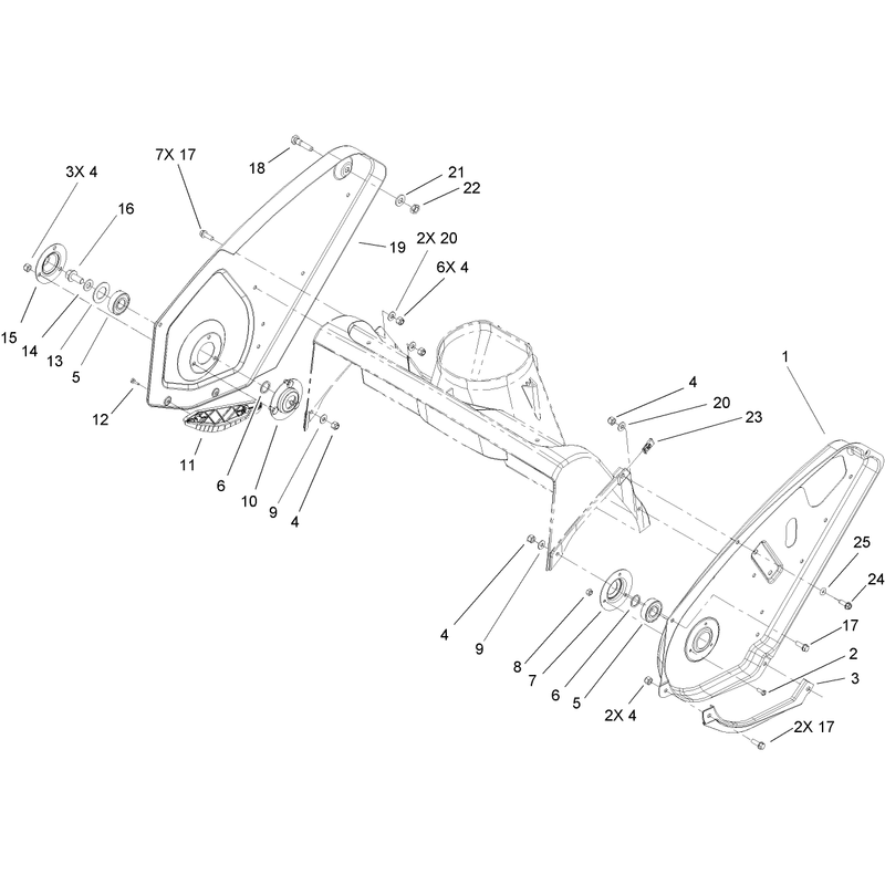 Upper Housing and Side Plate Assembly
