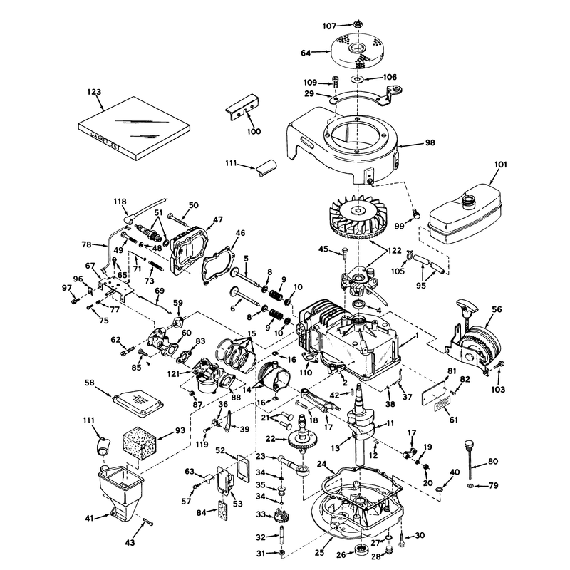Engine Model No Lav35-4035h