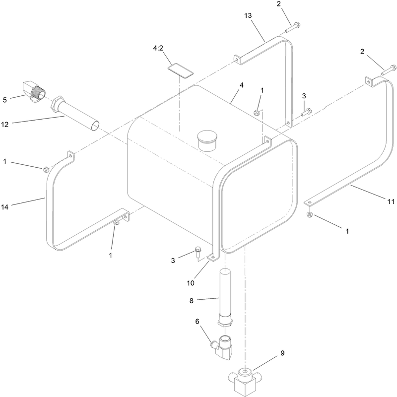 Hydraulic Tank Assembly