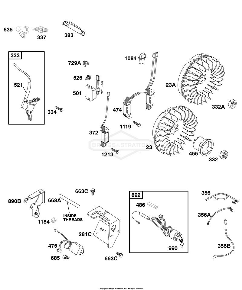 Alternator, Flywheel, Ignition
