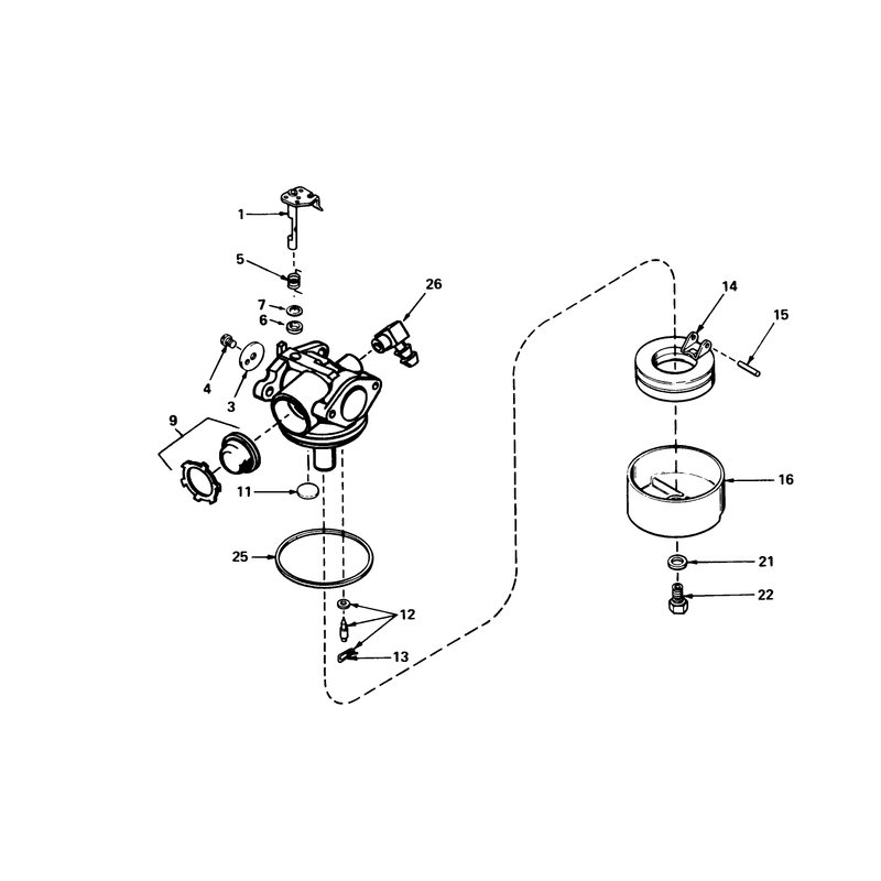 Carburetor No 632098