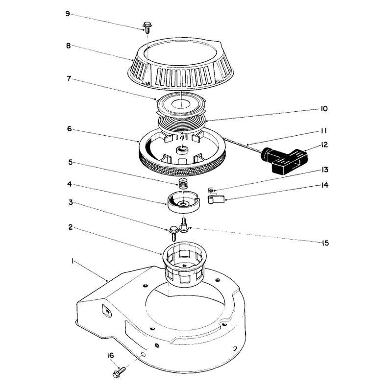 Recoil Starter Assembly