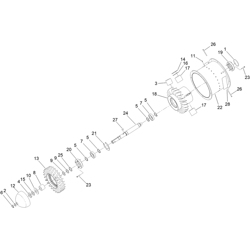 Turbine Assembly No. 127-6277