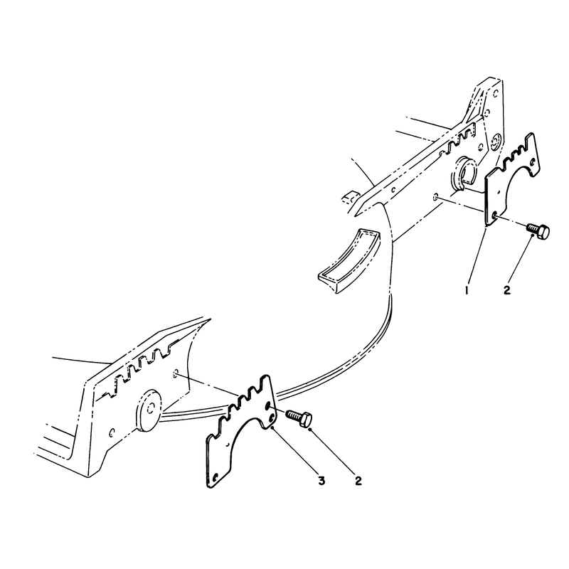 Wear Plate Kit No 49-4080 Optional