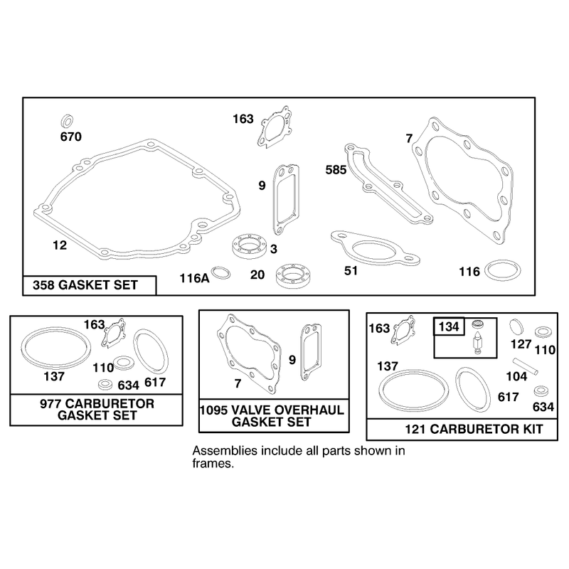 Engine Briggs and Stratton Model 12f802-1750-E1