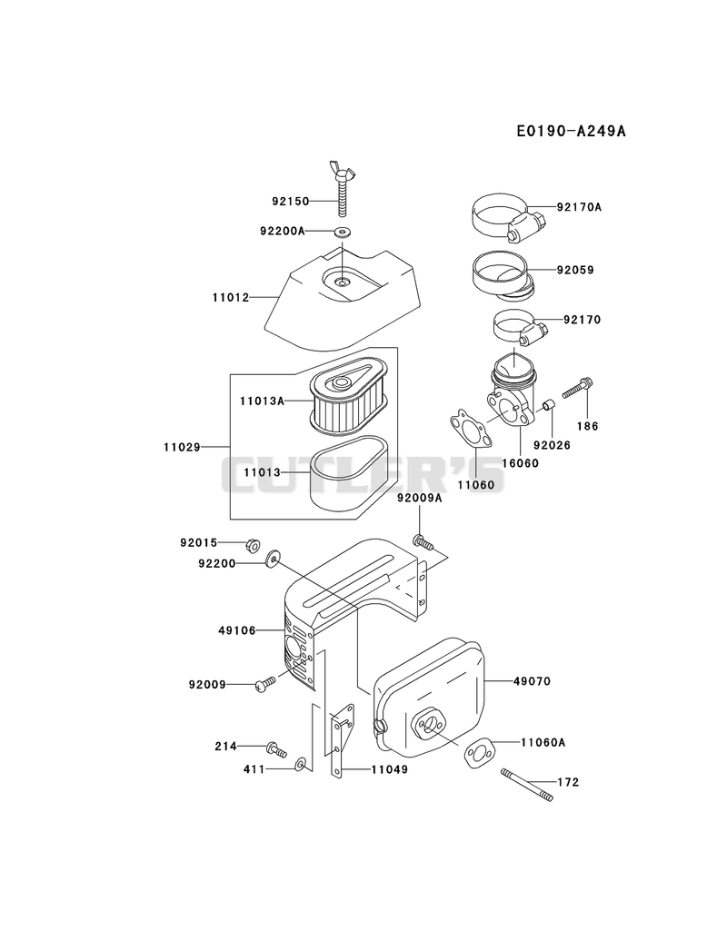 AIR-FILTER/MUFFLER