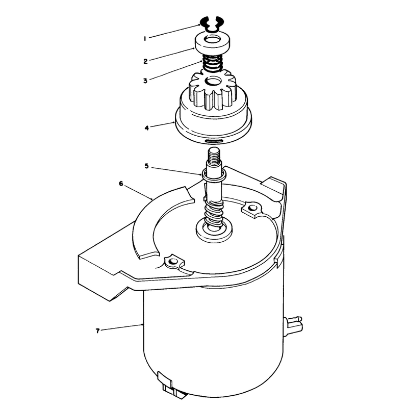 Starter Motor Assembly