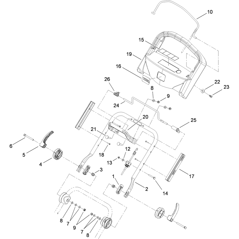 Upper Handle Assembly