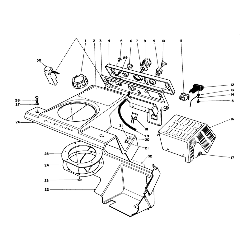 Control Panel & Shrouding Assembly