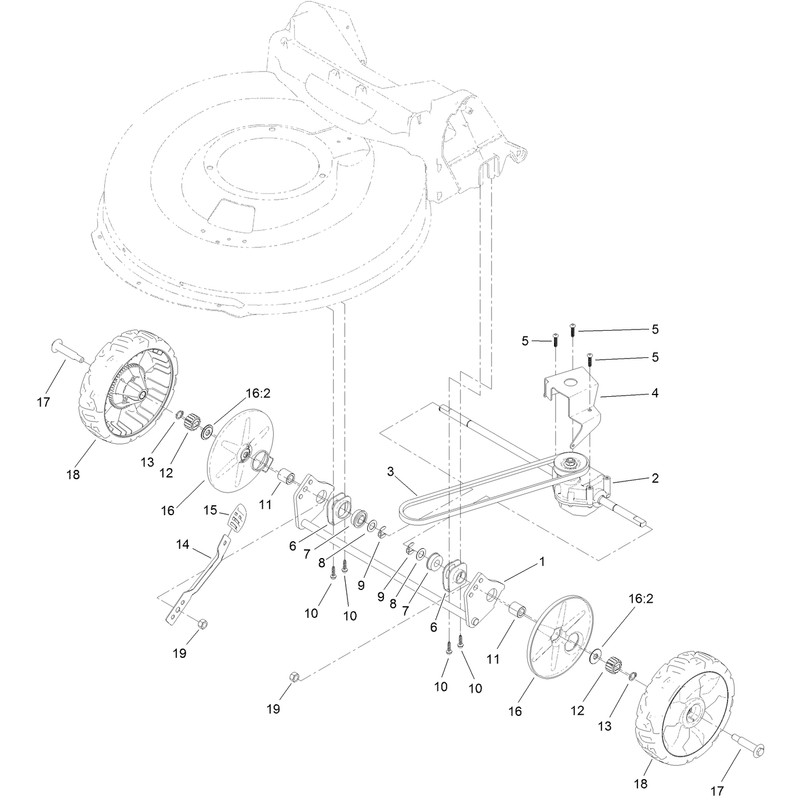 Rear Wheel Assembly