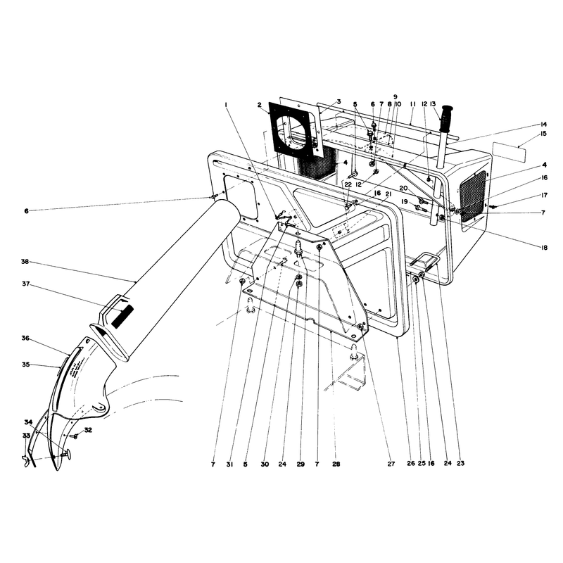 Easy-Empty Grass Catcher Model 59046 (optional) (continued)