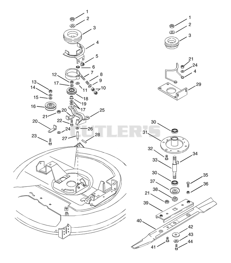 Mower Spindle