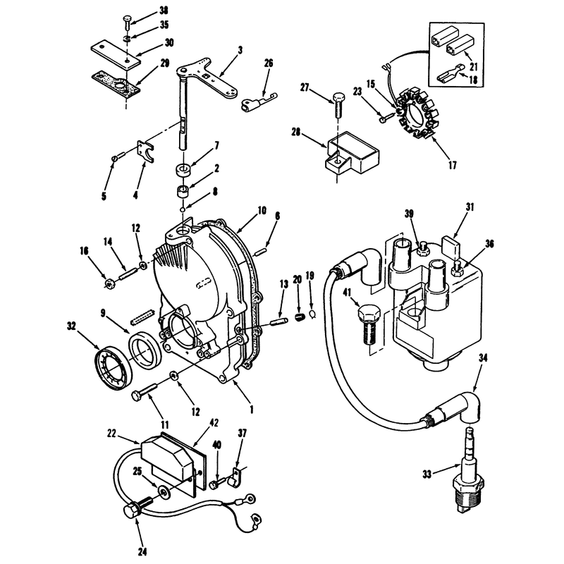 Gearcase and Ignition Controls