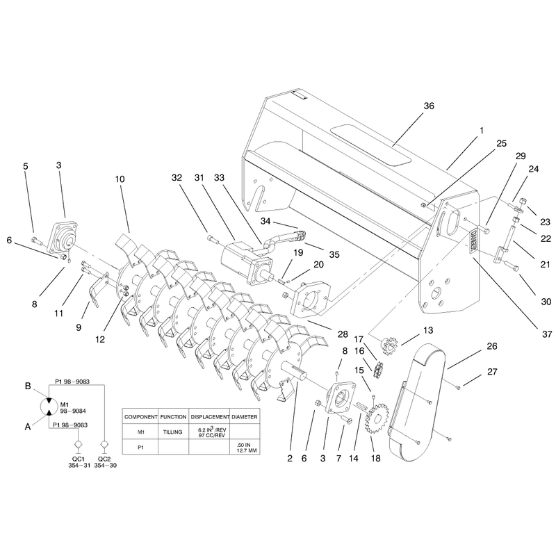 Tiller Assembly