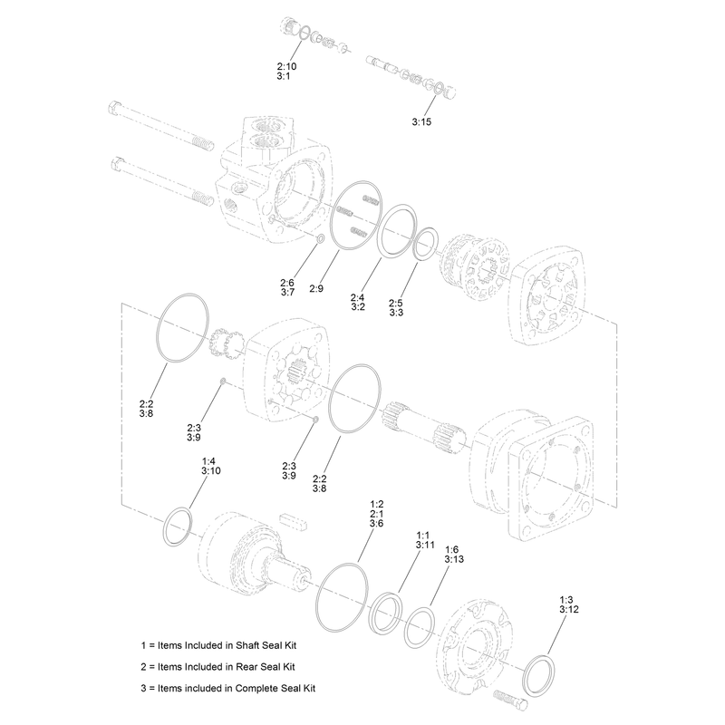 Hydraulic Motor Assembly No AU8HM24051