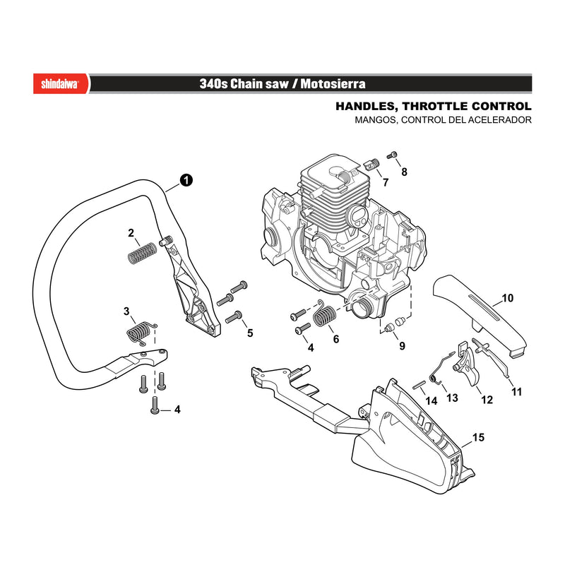 HANDLES, THROTTLE CONTROL