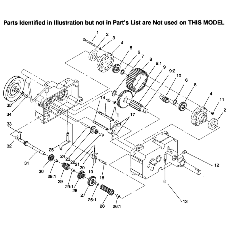 Transmission 8 Speed 8 Pinion Continued
