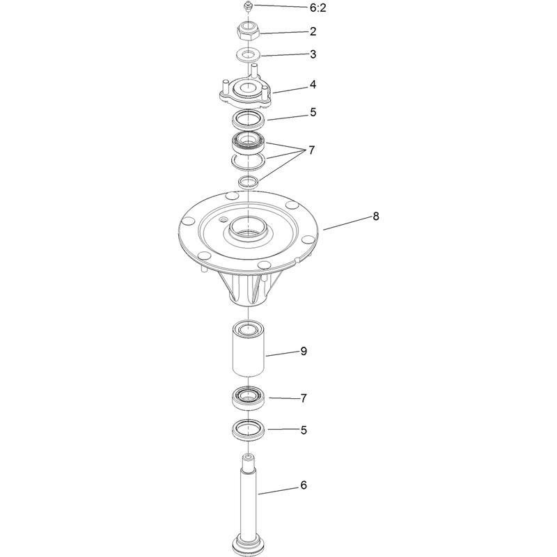 Spindle Assembly No 119-8500