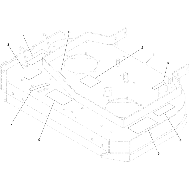 Deck Decal Assembly No. 110-4907