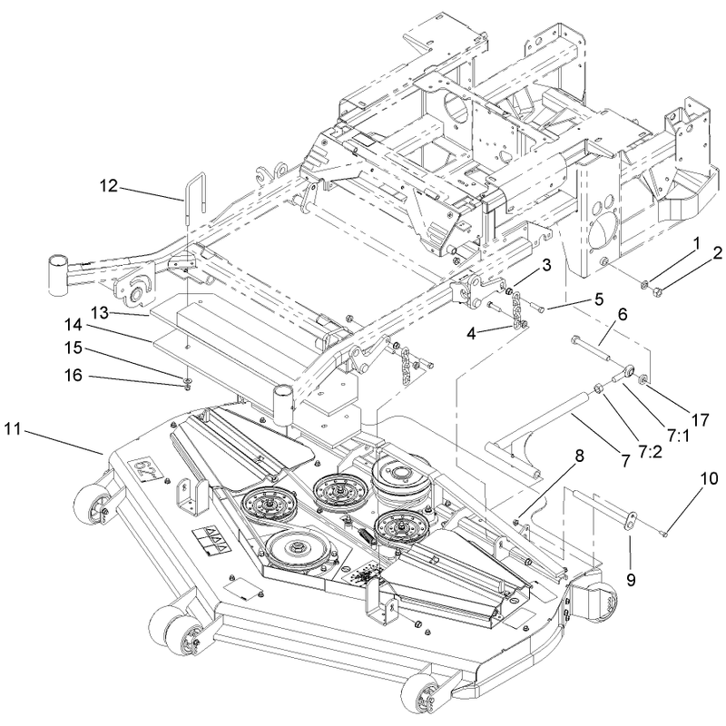 Deck Connection Assembly