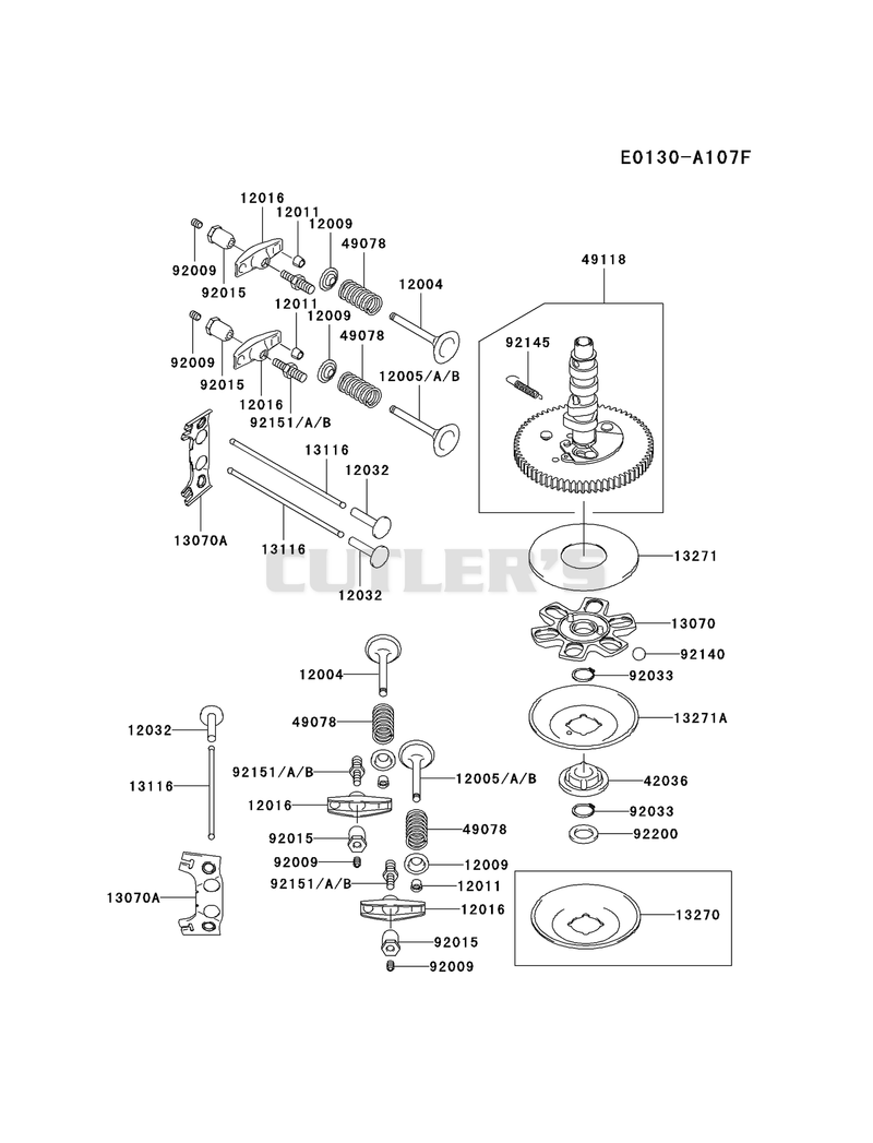 VALVE/CAMSHAFT