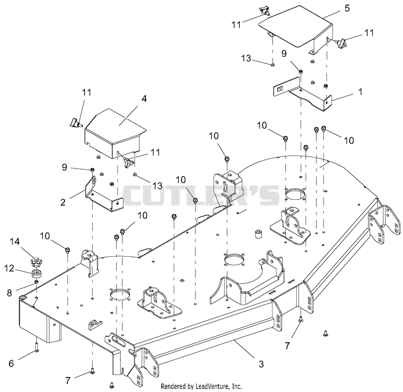 Deck - Deck And Belt Covers
