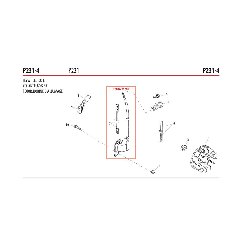 FLYWHEEL, COIL