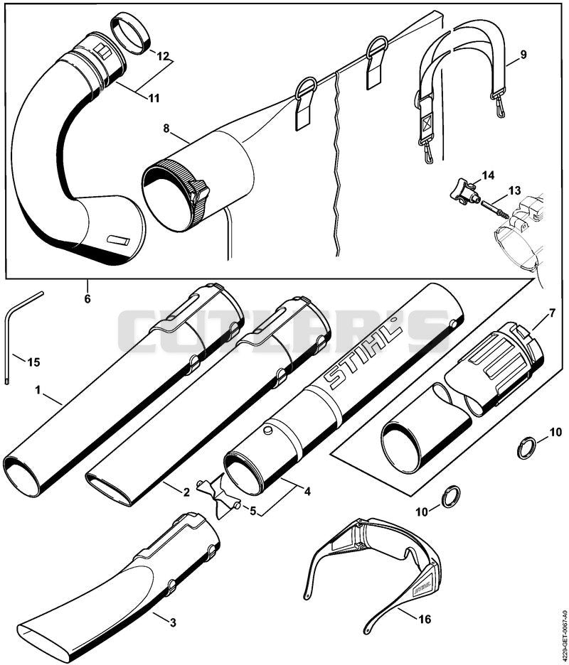 Nozzle, Vacuum attachment