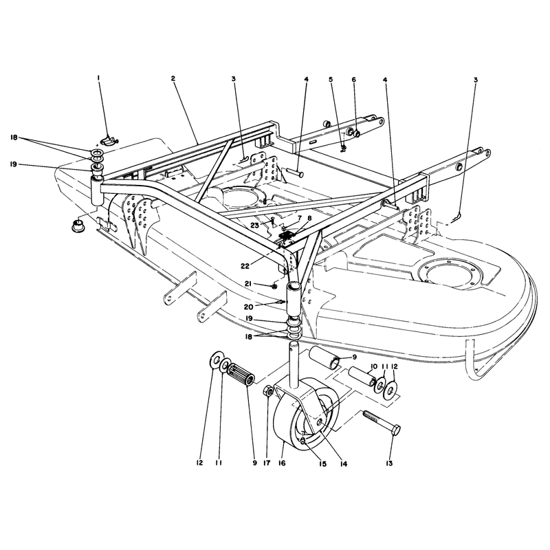 Cutting Unit Model No 30555 Continued