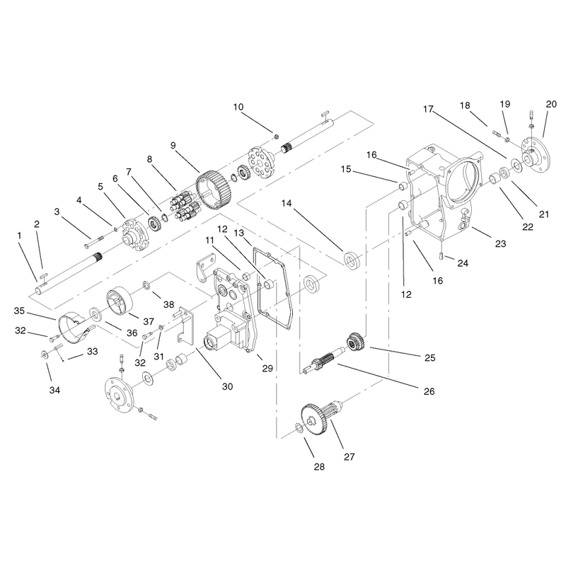 Hydro Transaxle Assembly