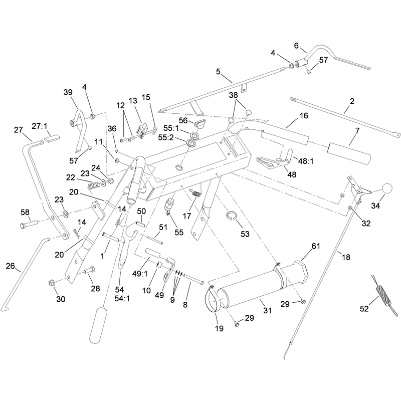 Handle and Control Assembly