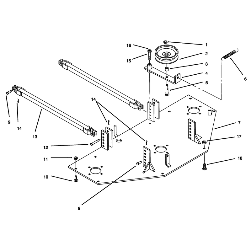 Plate & Idler Assembly