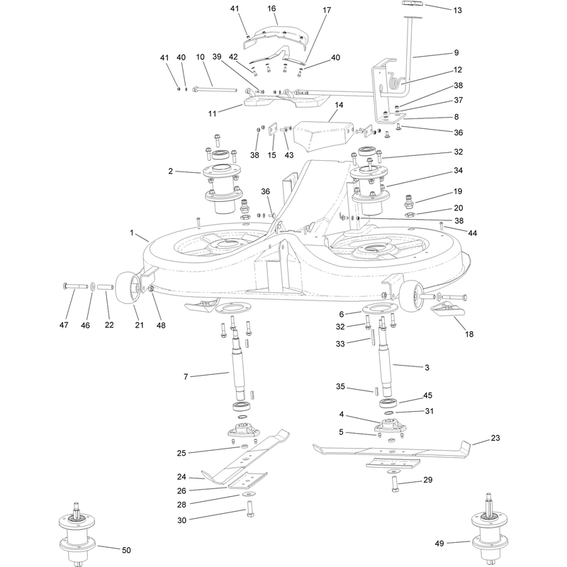 Mower Housing Assembly