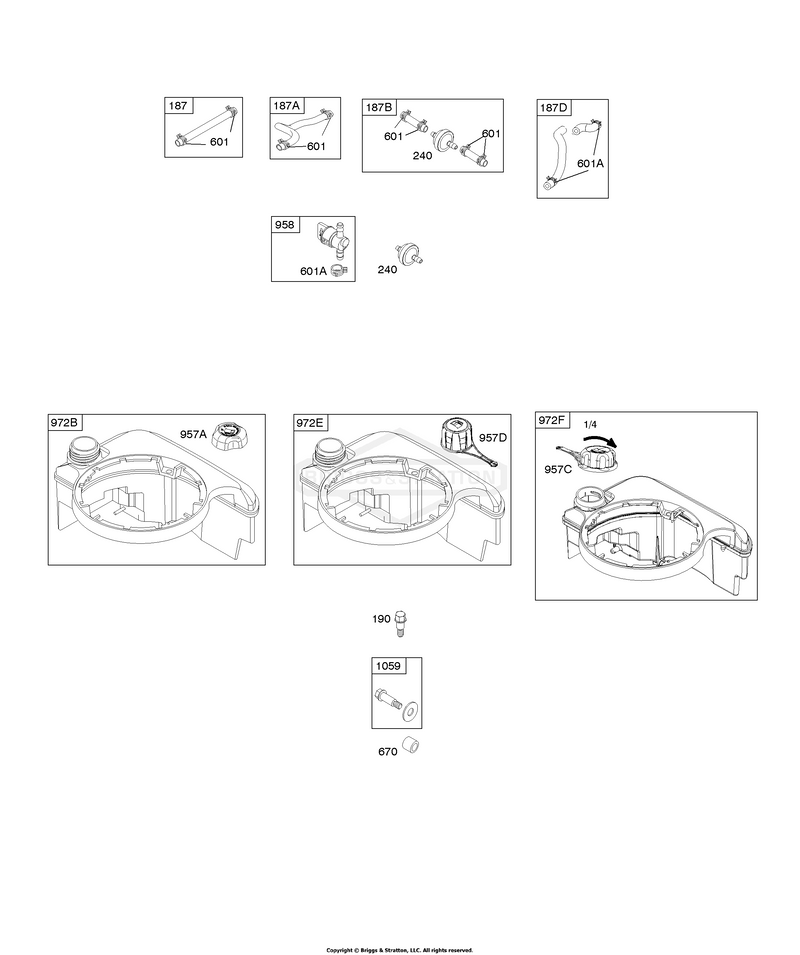Flywheel Brake, Fuel Supply